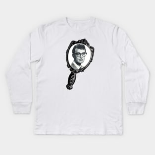 I look just like Buddy Holly Kids Long Sleeve T-Shirt